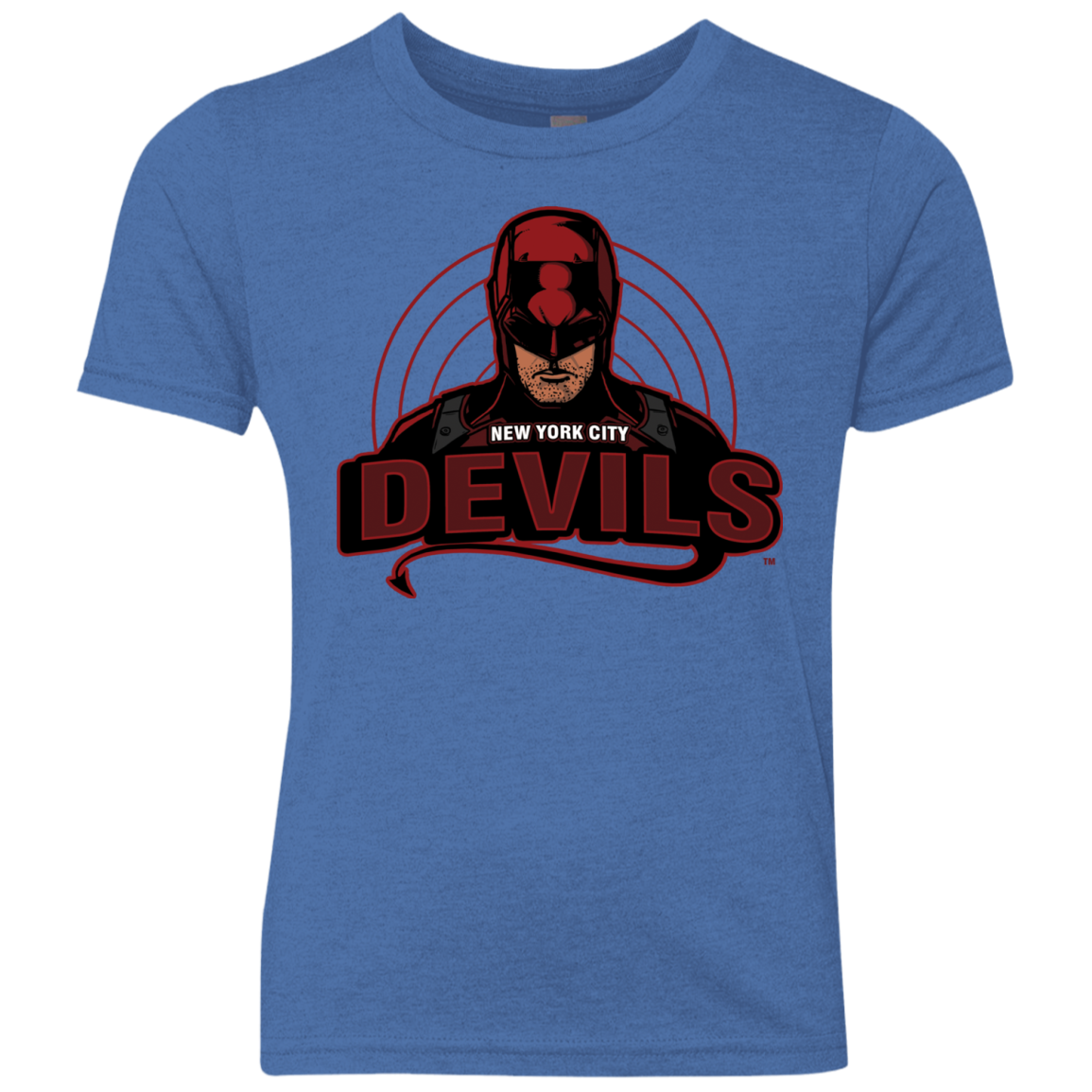 NYC Devils Youth Triblend T-Shirt