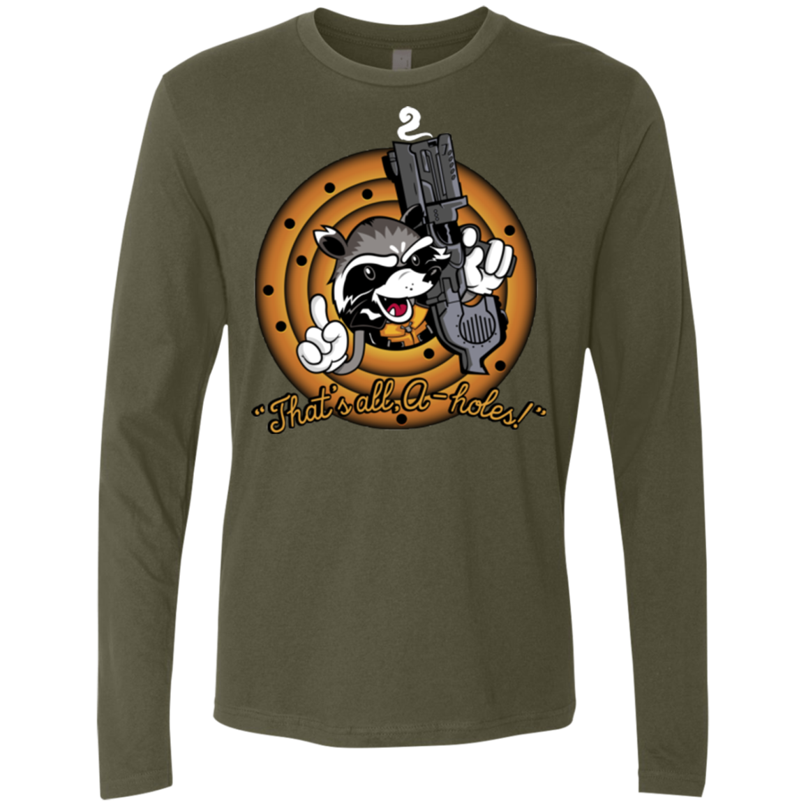 Thats All A-Holes Men's Premium Long Sleeve