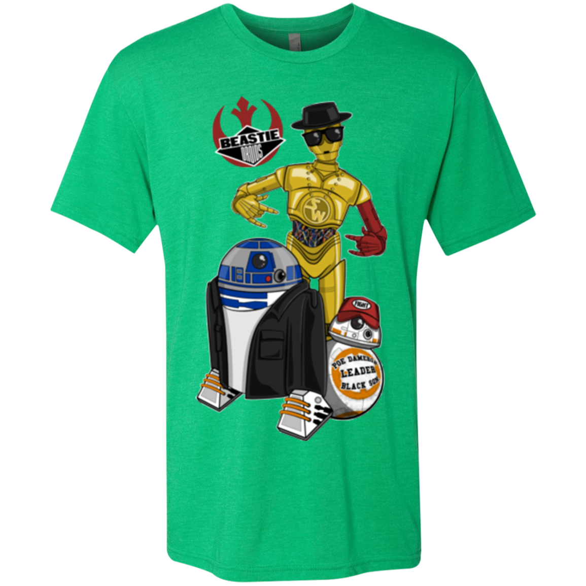 The Beastie Droids Men's Triblend T-Shirt