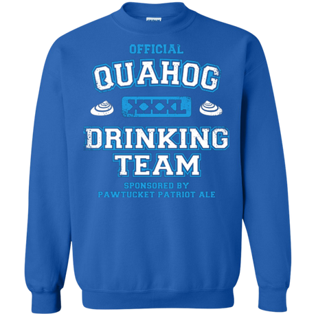 Quahog Drinking Team Crewneck Sweatshirt