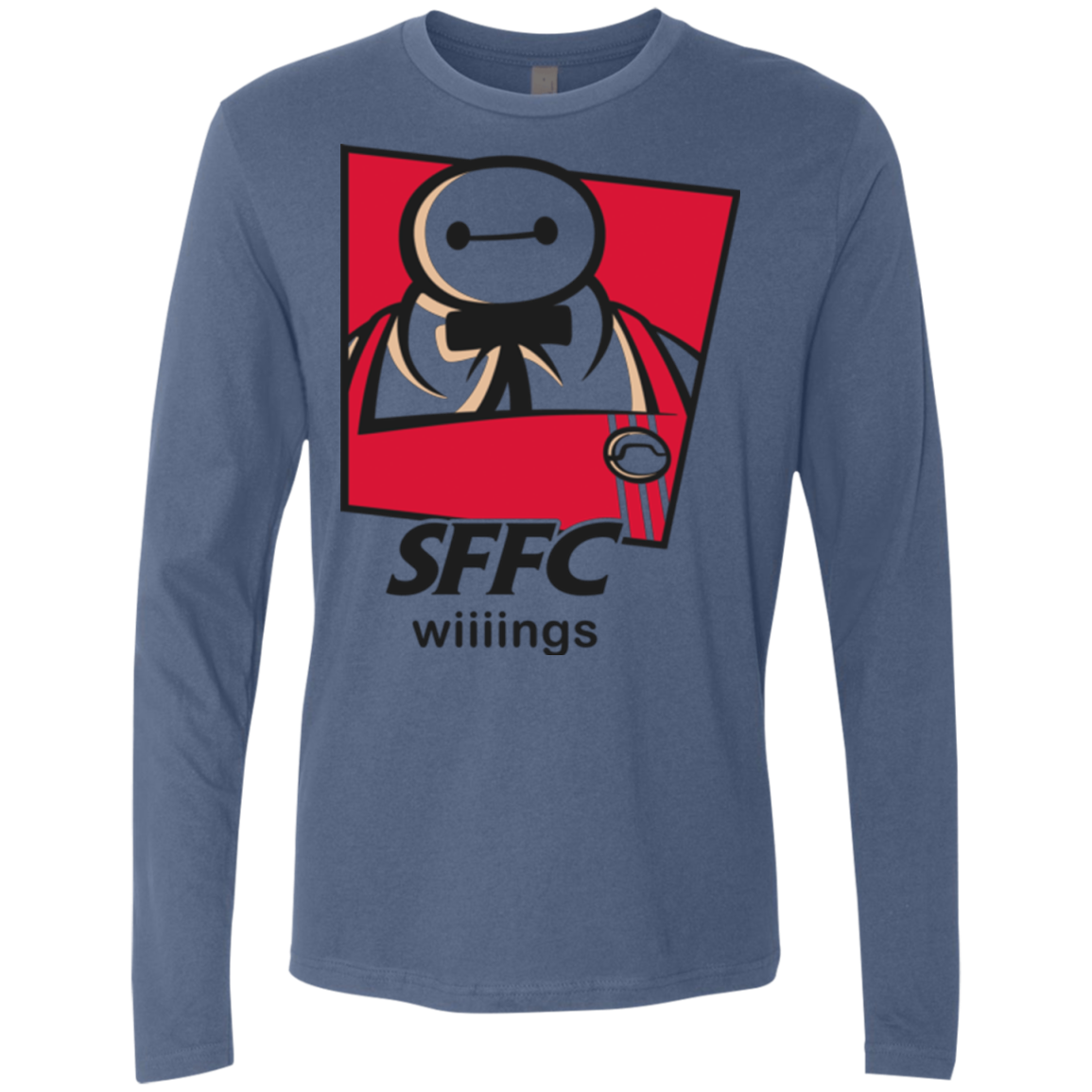 San Fransokyo Fried Chicken Men's Premium Long Sleeve