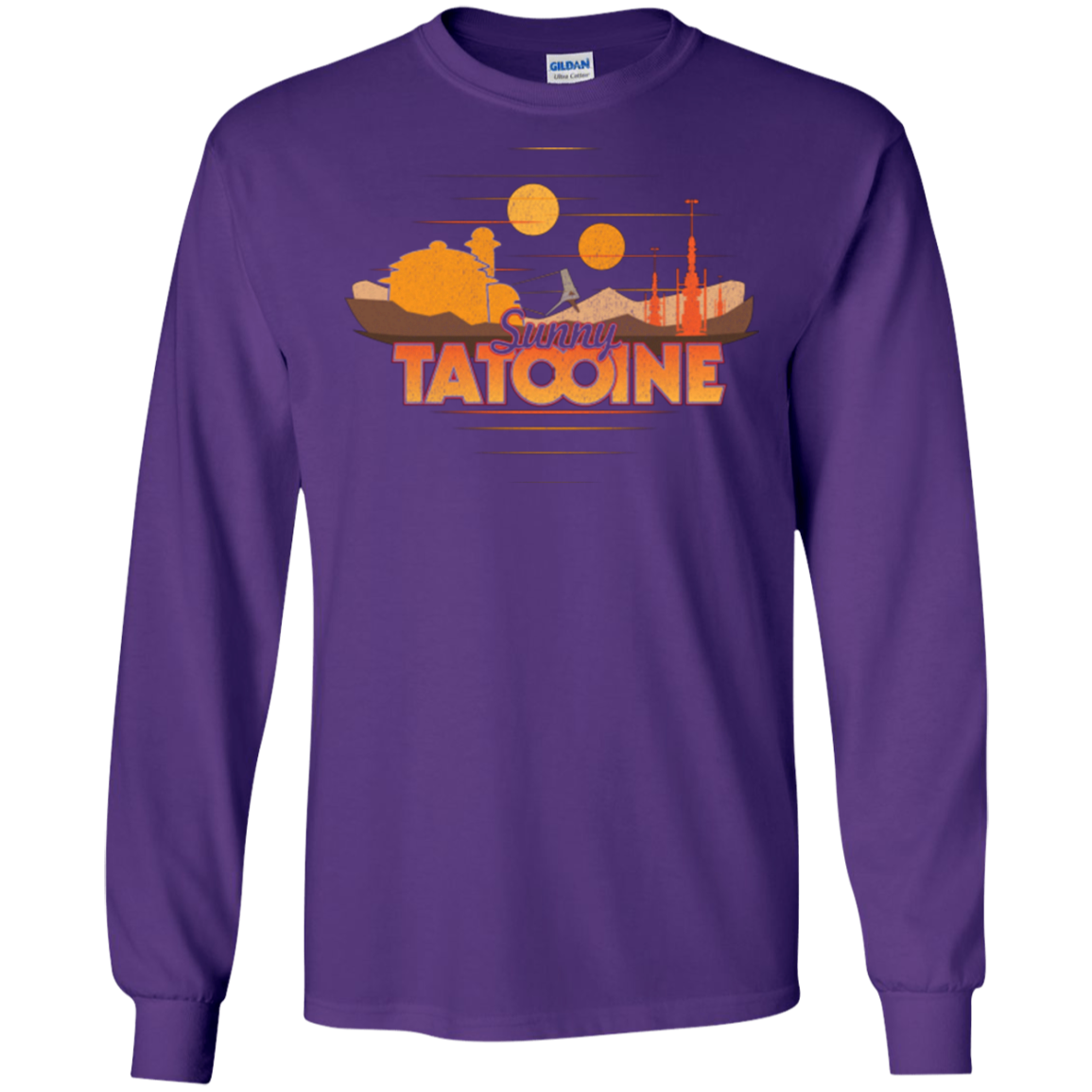 Sunny Tatooine Men's Long Sleeve T-Shirt