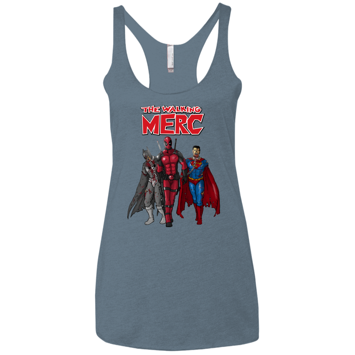 The Walking Merc Women's Triblend Racerback Tank