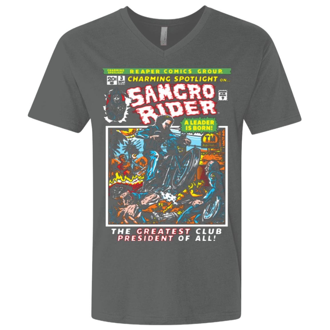 Born Leader Men's Premium V-Neck