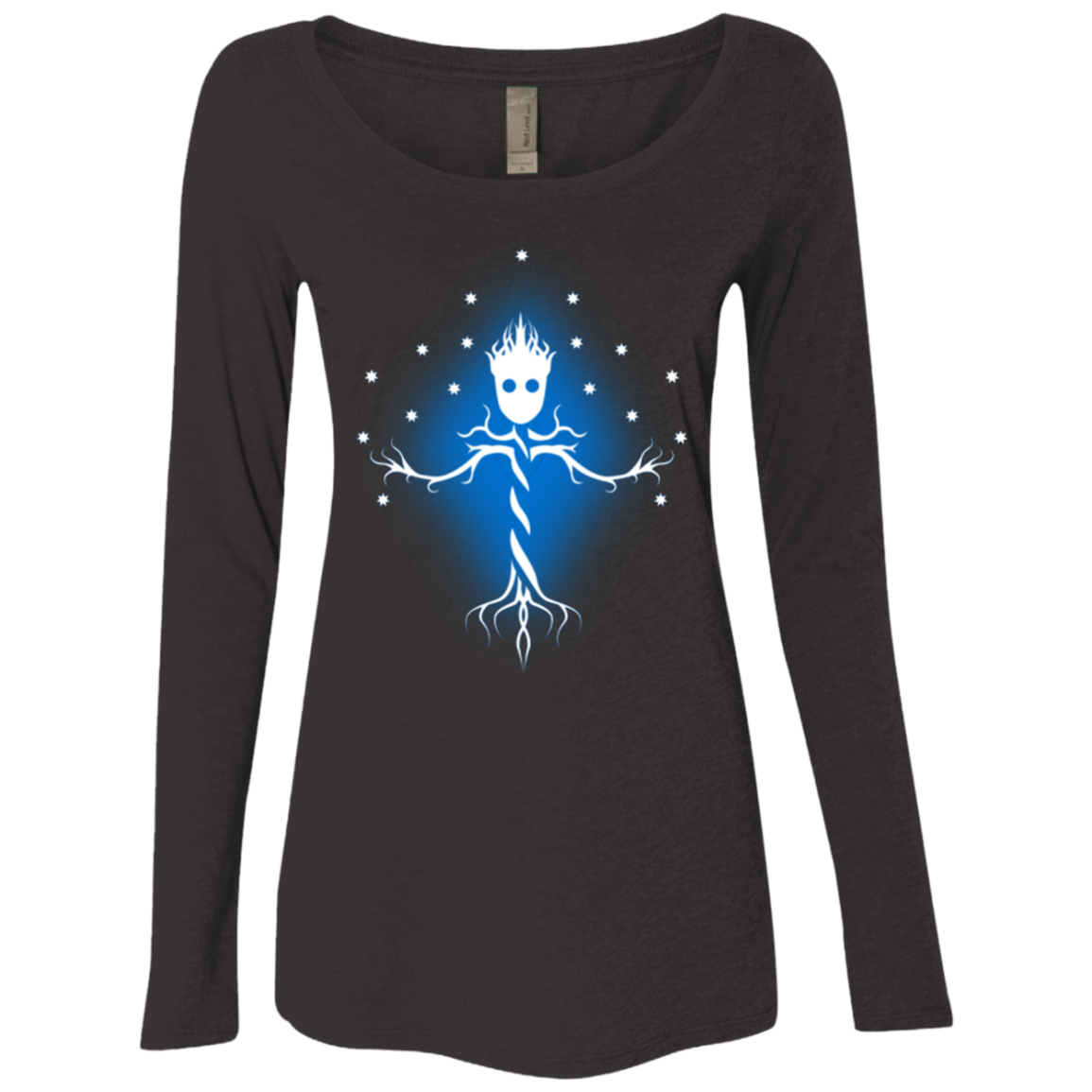 Guardian Tree of The Galaxy Women's Triblend Long Sleeve Shirt