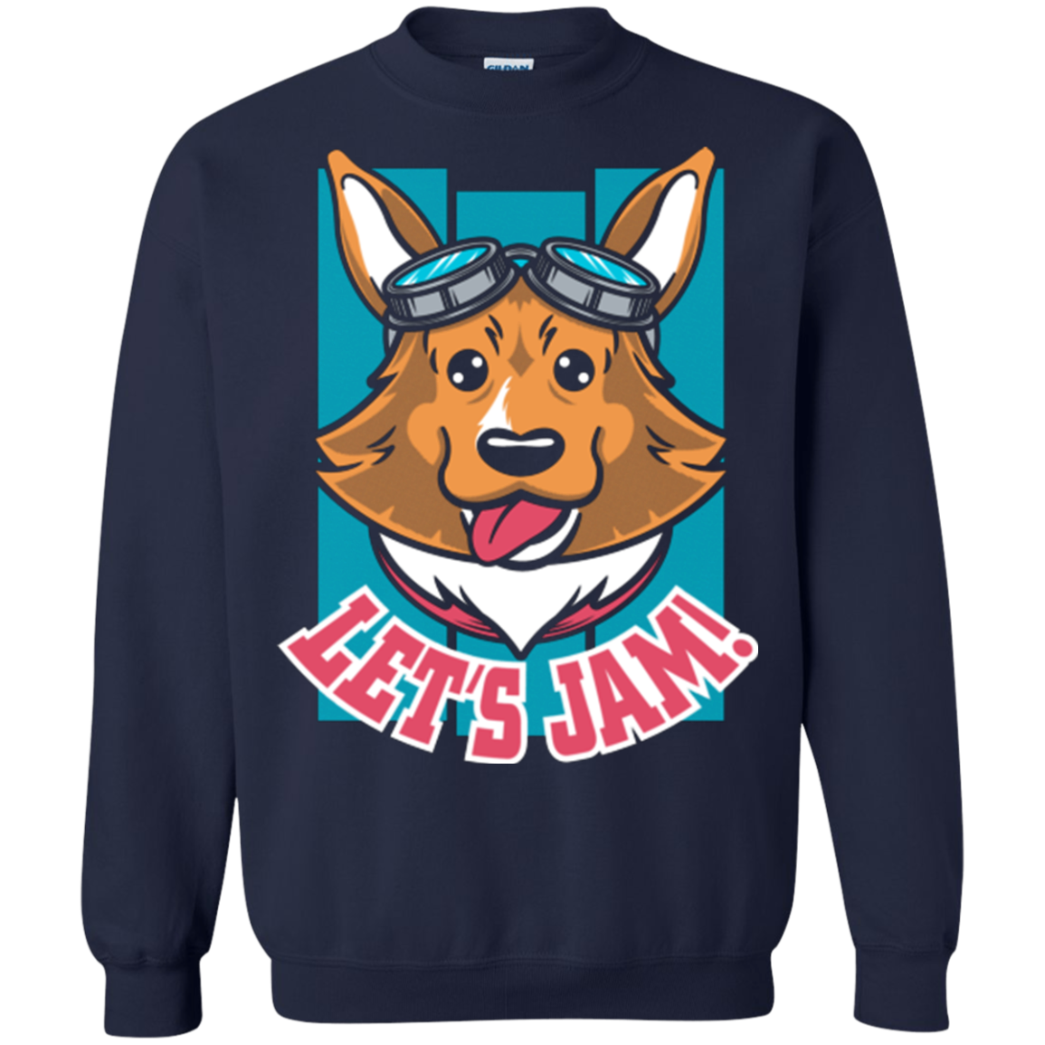 Lets Jam (2) Crewneck Sweatshirt