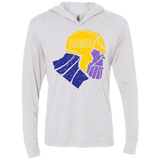 Infinity is Coming Triblend Long Sleeve Hoodie Tee