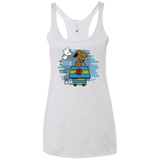 Snoopydoo Women's Triblend Racerback Tank