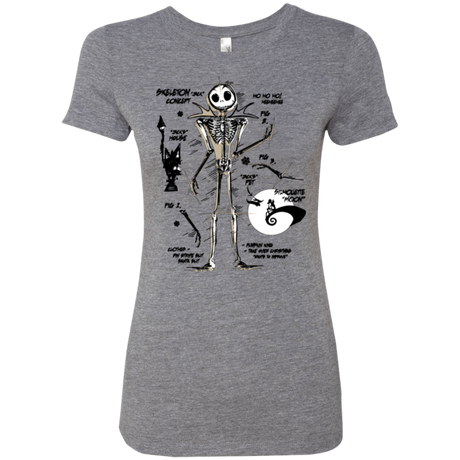 Skeleton Concept Women's Triblend T-Shirt