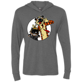 Gothams Finest Triblend Long Sleeve Hoodie Tee