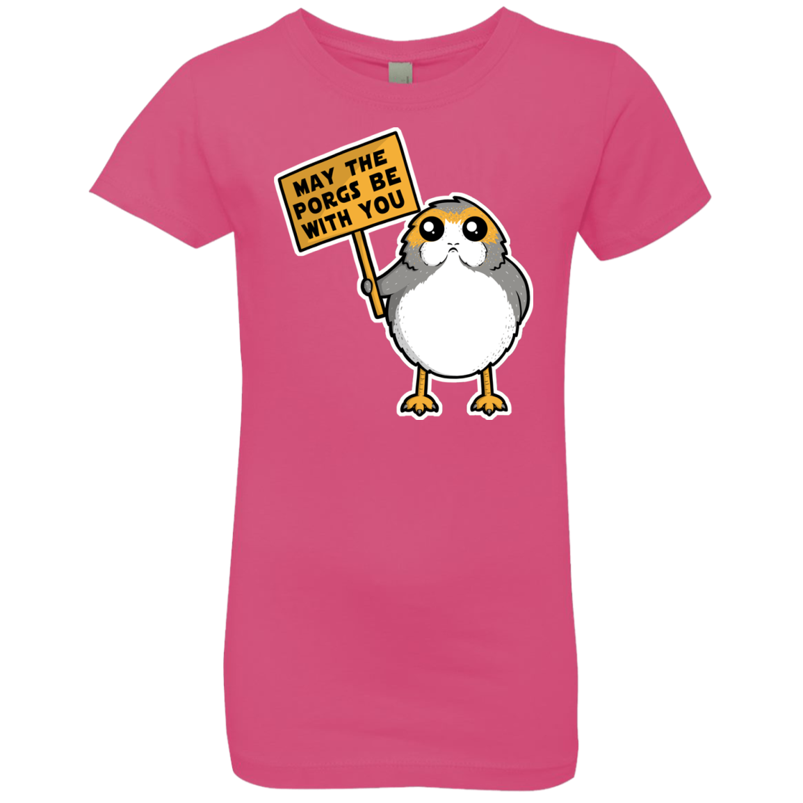 May The Porgs Be With You Girls Premium T-Shirt