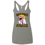 The Final Countdown Women's Triblend Racerback Tank
