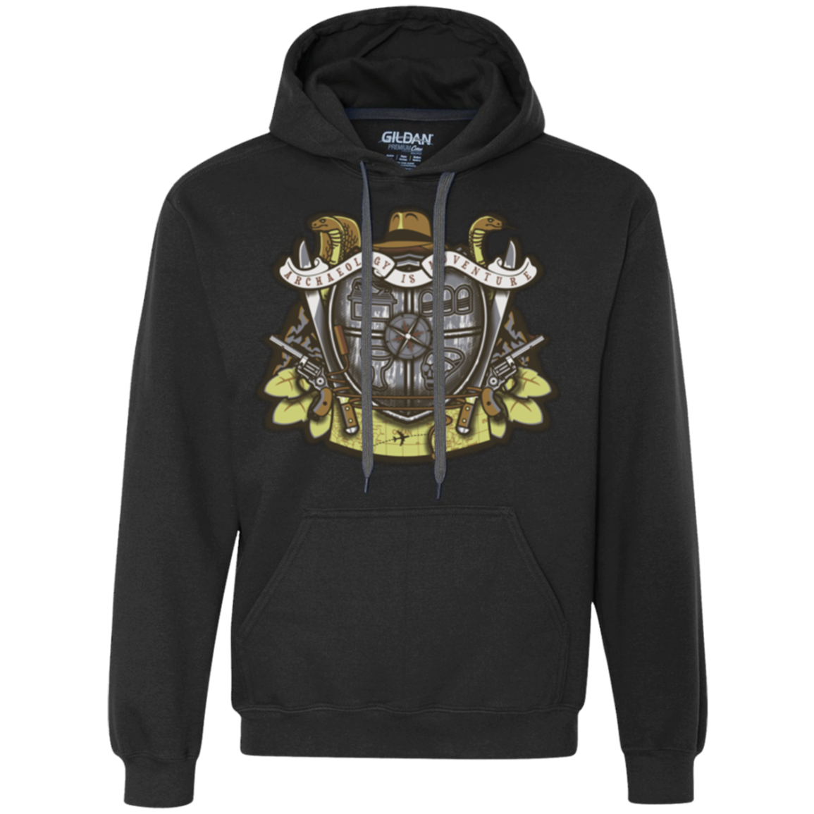 Adventurer's Crest Premium Fleece Hoodie