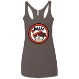 Waldario Women's Triblend Racerback Tank