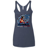 Tardis Girl Women's Triblend Racerback Tank