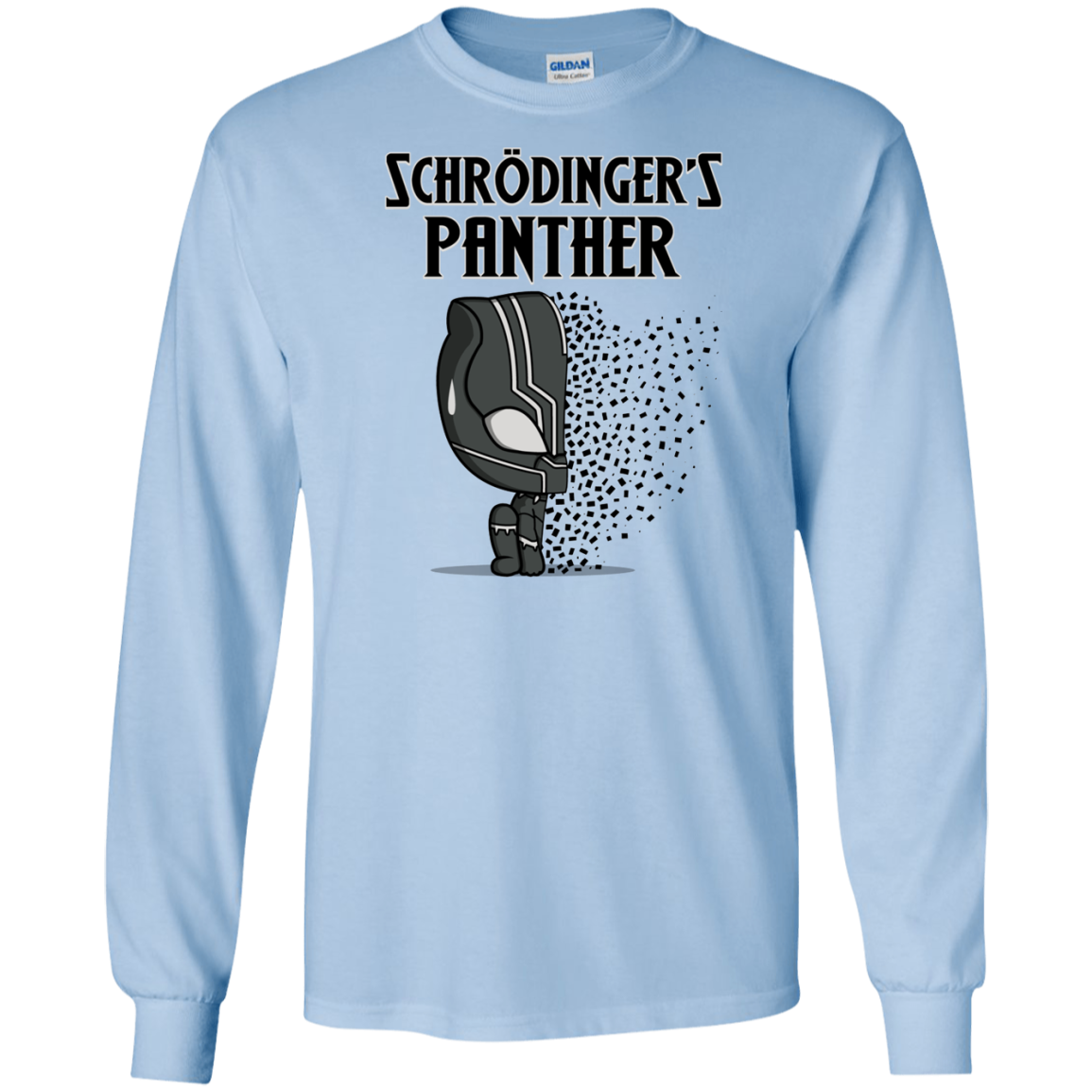 Schrodingers Panther Men's Long Sleeve T-Shirt