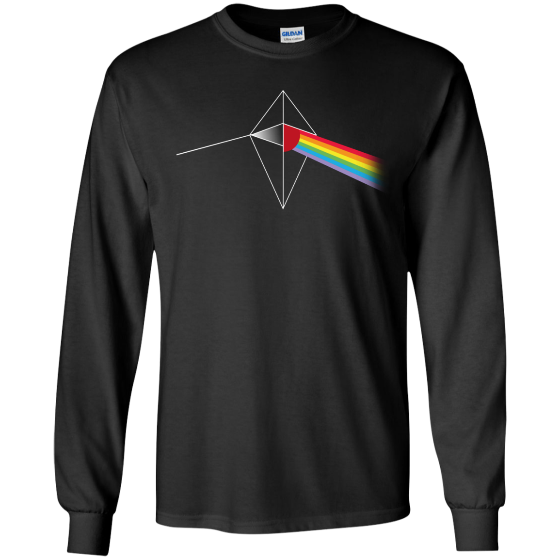 Dark Side of the Atlas Men's Long Sleeve T-Shirt