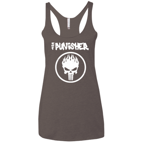 The Punisher Women's Triblend Racerback Tank