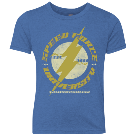 Speed Force University Youth Triblend T-Shirt