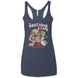 Precious Loops Women's Triblend Racerback Tank