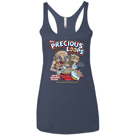 Precious Loops Women's Triblend Racerback Tank