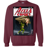 Pizza Comics Crewneck Sweatshirt