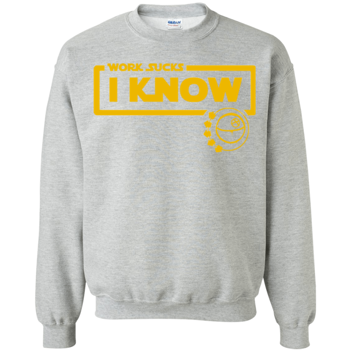 Work Sucks Crewneck Sweatshirt