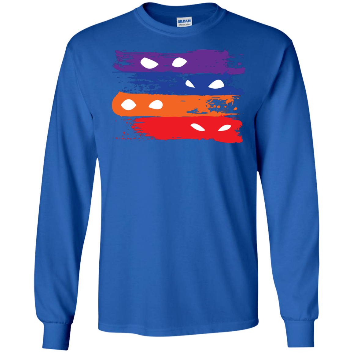 Ninja Flag Men's Long Sleeve T-Shirt