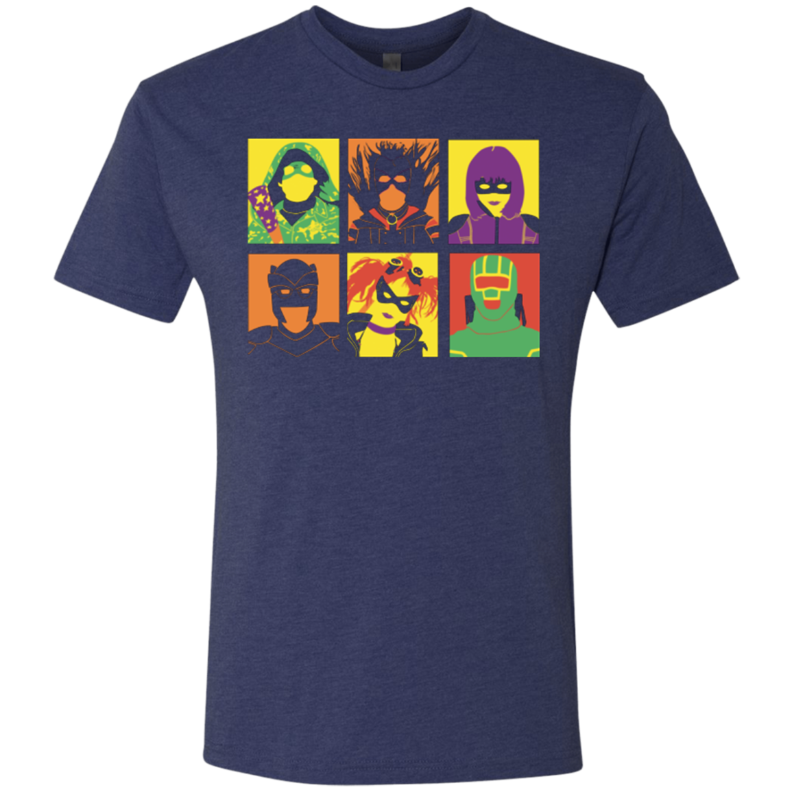 Kick Ass pop Men's Triblend T-Shirt