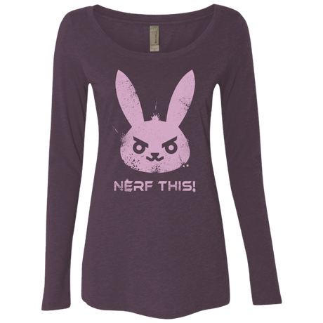 Nerf This Women's Triblend Long Sleeve Shirt