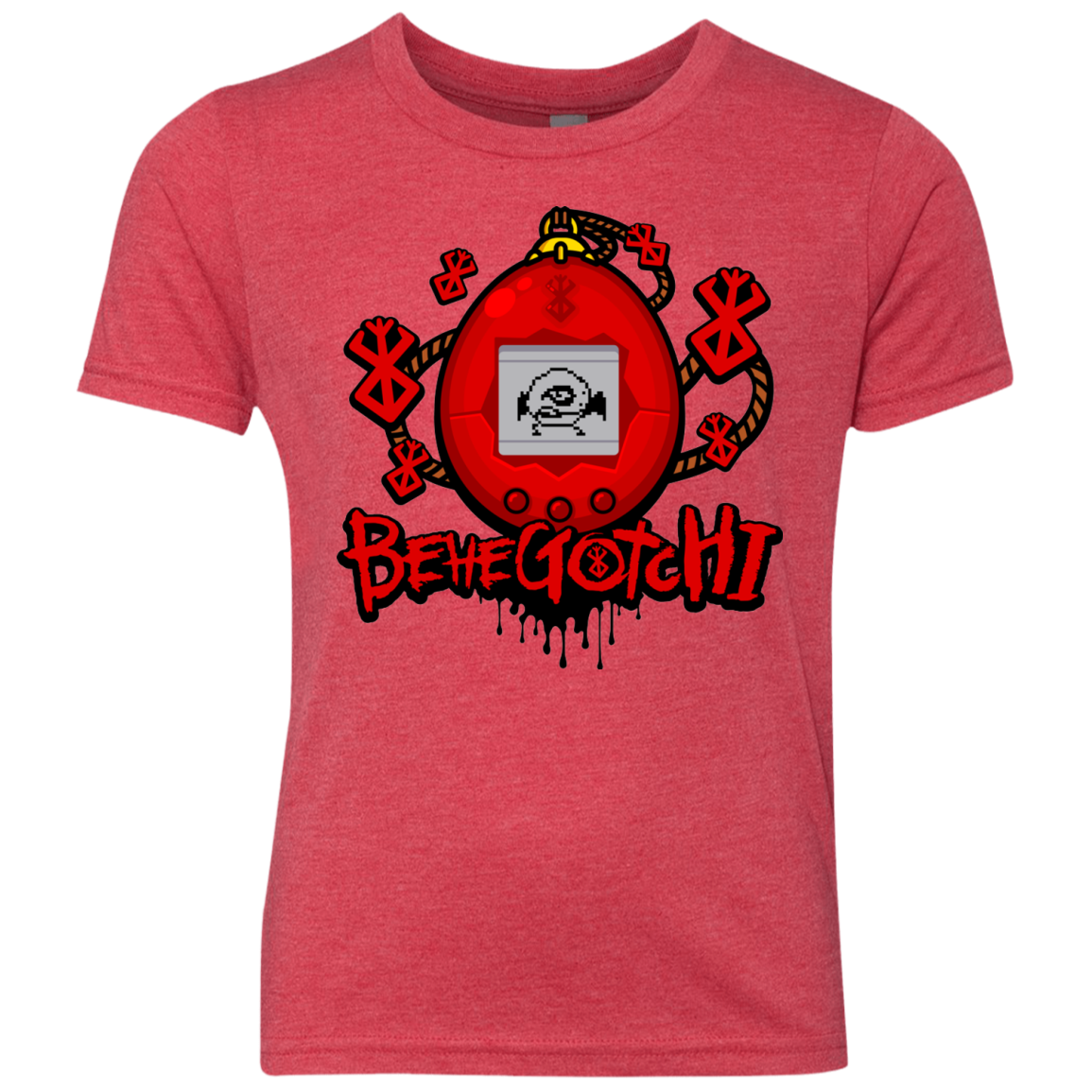 BeheGotchi Youth Triblend T-Shirt