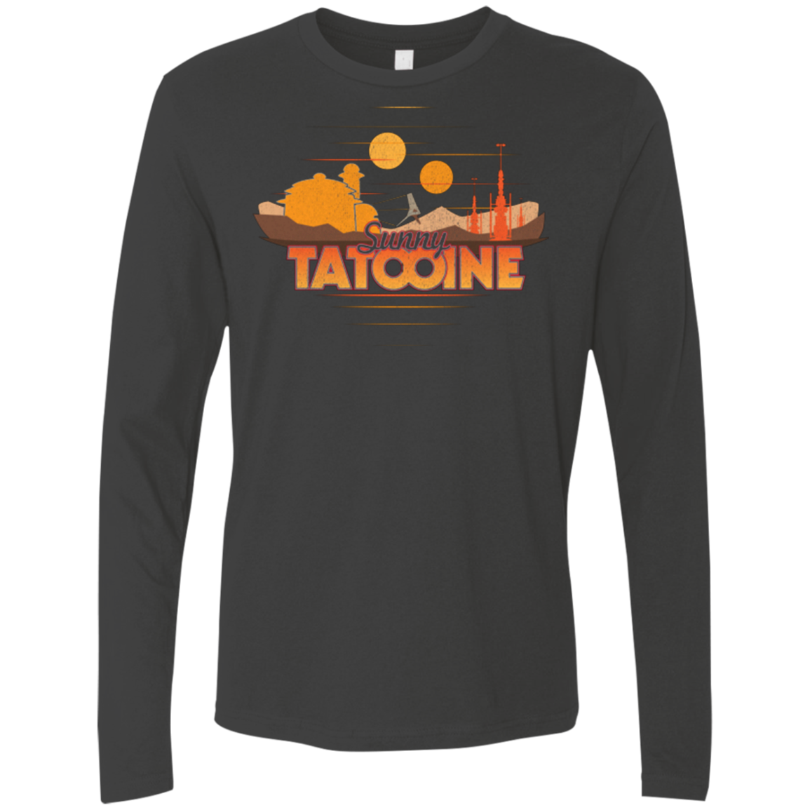 Sunny Tatooine Men's Premium Long Sleeve