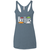 The Beetles Women's Triblend Racerback Tank