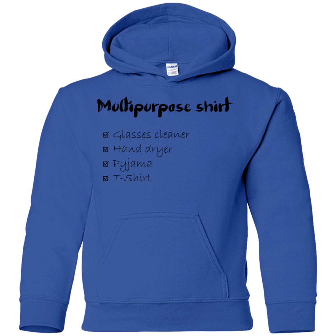 Multipurpose Shirt Youth Hoodie