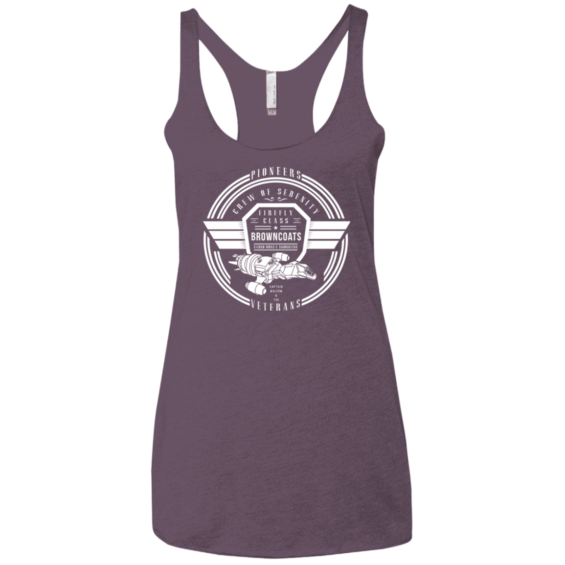 Crew of Serenity Women's Triblend Racerback Tank