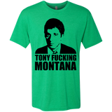 Tony Fucking Montana Men's Triblend T-Shirt