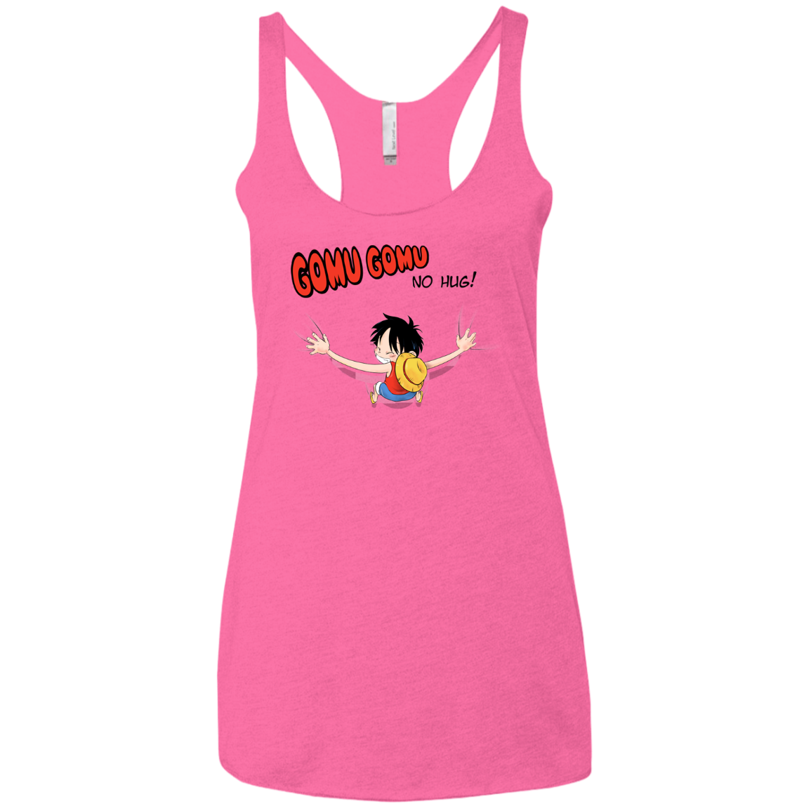 Gomu Gomu no Hug Women's Triblend Racerback Tank