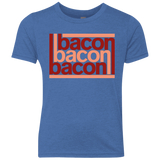 Bacon-Bacon-Bacon Youth Triblend T-Shirt