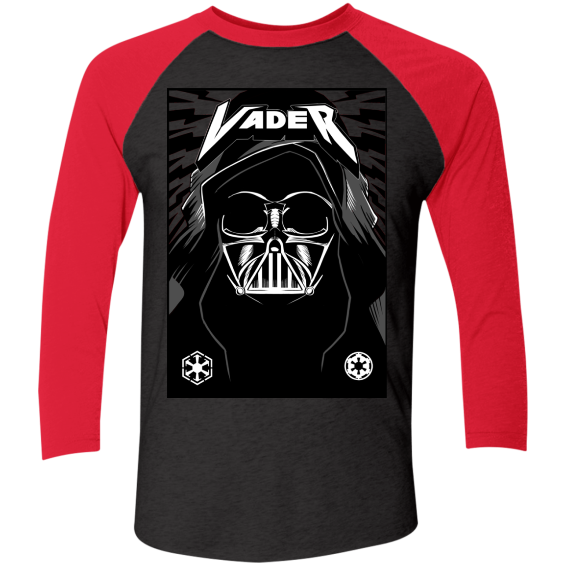 Vader Rock Men's Triblend 3/4 Sleeve