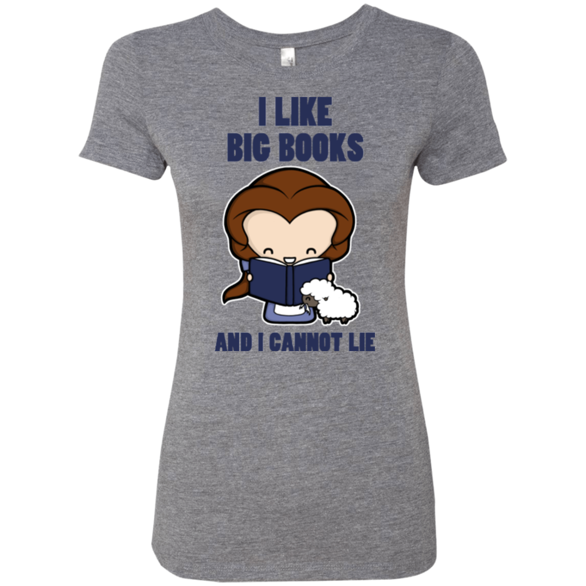 I Like Big Books Women's Triblend T-Shirt