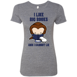 I Like Big Books Women's Triblend T-Shirt