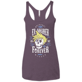Ex-Soldier Forever Women's Triblend Racerback Tank