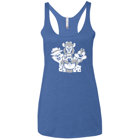 Rangers Rap Women's Triblend Racerback Tank