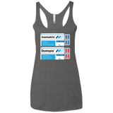 Red or Blue Women's Triblend Racerback Tank