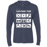 Still Waiting Part 2 Triblend Long Sleeve Hoodie Tee