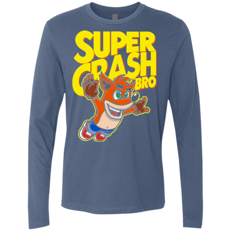 Super Crash Bros Men's Premium Long Sleeve