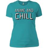 Anime and chill Women's Premium T-Shirt