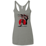 wandering samurai Women's Triblend Racerback Tank