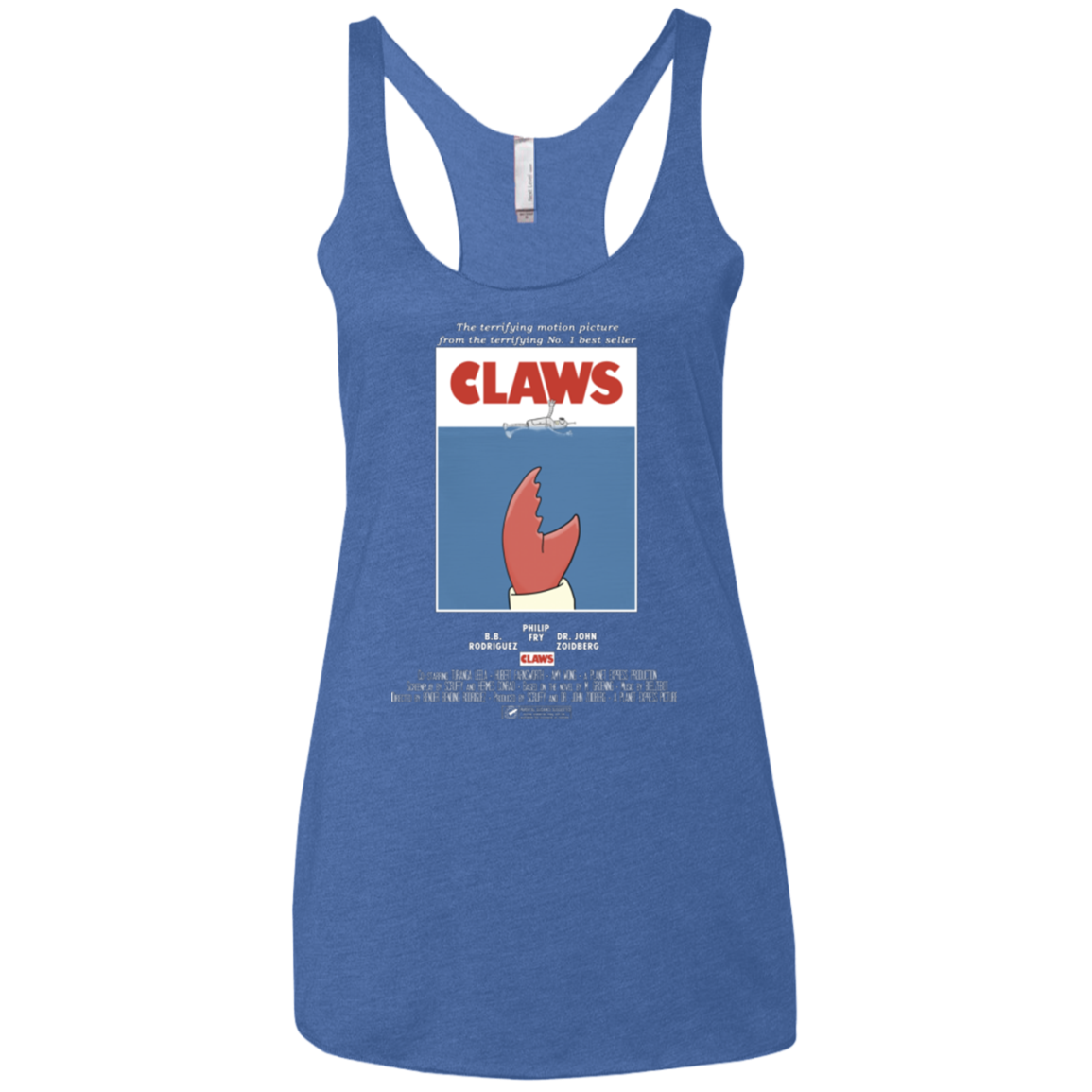 Claws Movie Poster Women's Triblend Racerback Tank