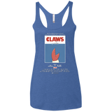 Claws Movie Poster Women's Triblend Racerback Tank